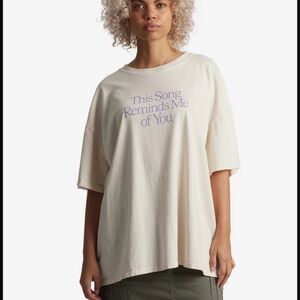 LONELY GHOST This Song Reminds Me of You T Shirt ONE SIZE